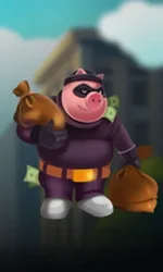 Gangsta Piggy: Hold and Win